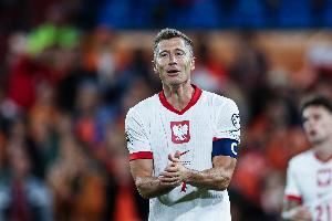 莱万谈国家队百球目标：可以说只差13球，也可以说还差13球