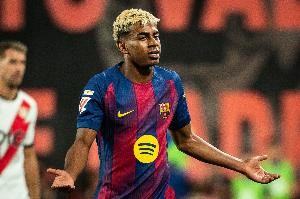 18岁115天，亚马尔超越姆巴佩成为欧冠打进7球最年轻球员